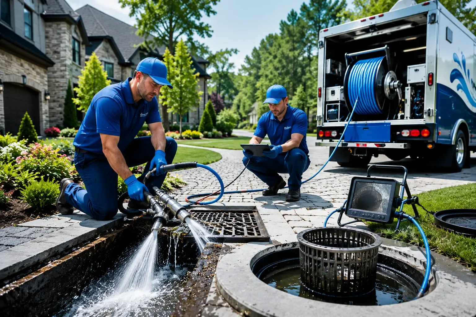 Local outdoor drain cleaning professionals in Olustee, OK