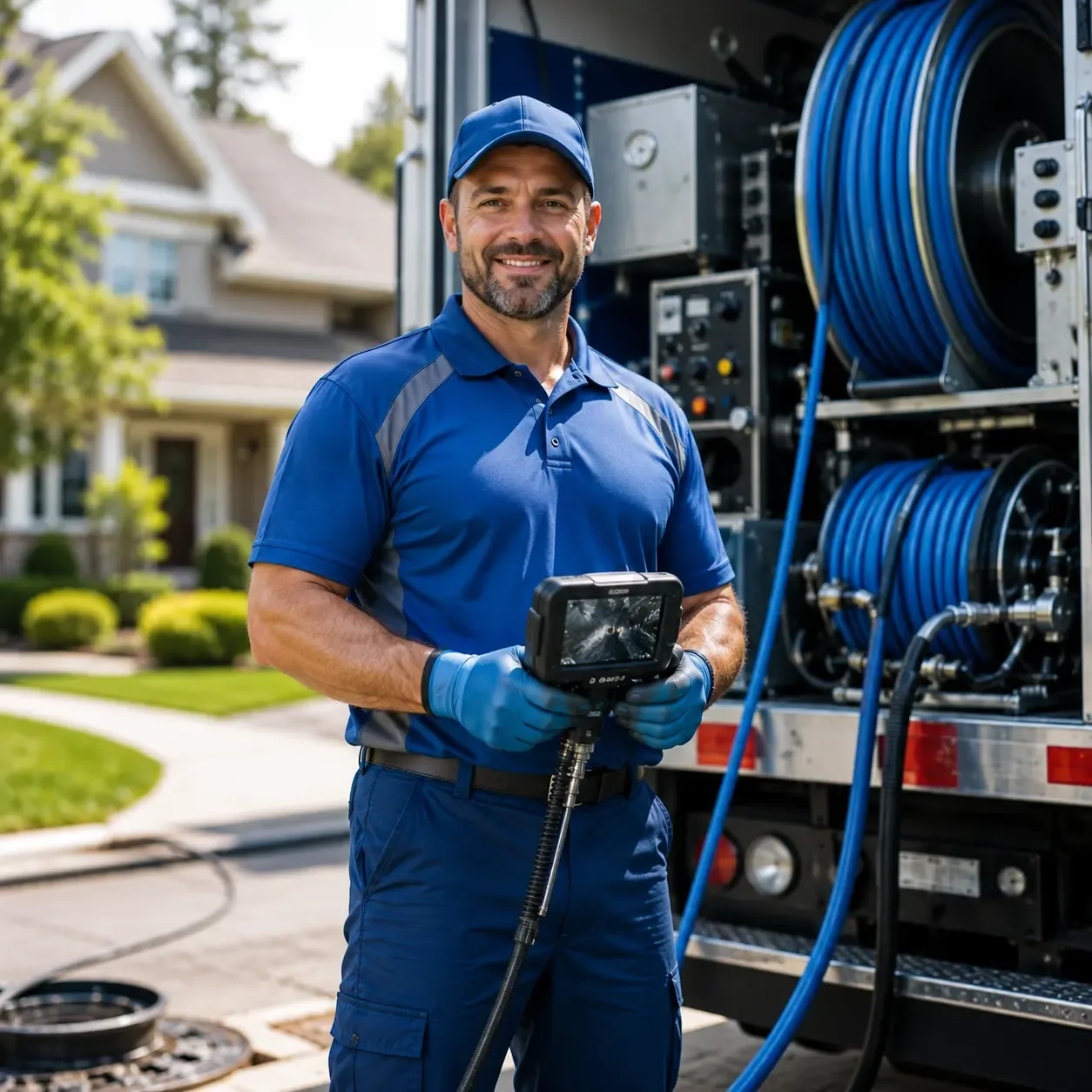 Local outdoor drain cleaning specialists in Olustee, OK